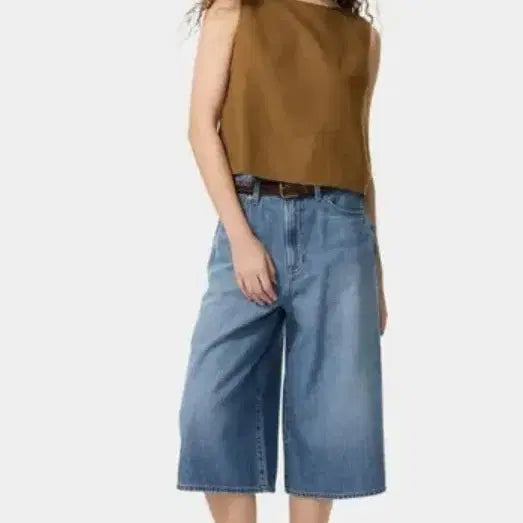 [BUNJANG] Uniqlo Denim Culottes Jeans Size 26 / 유니클로 데님큐롯 청바지 26사이즈