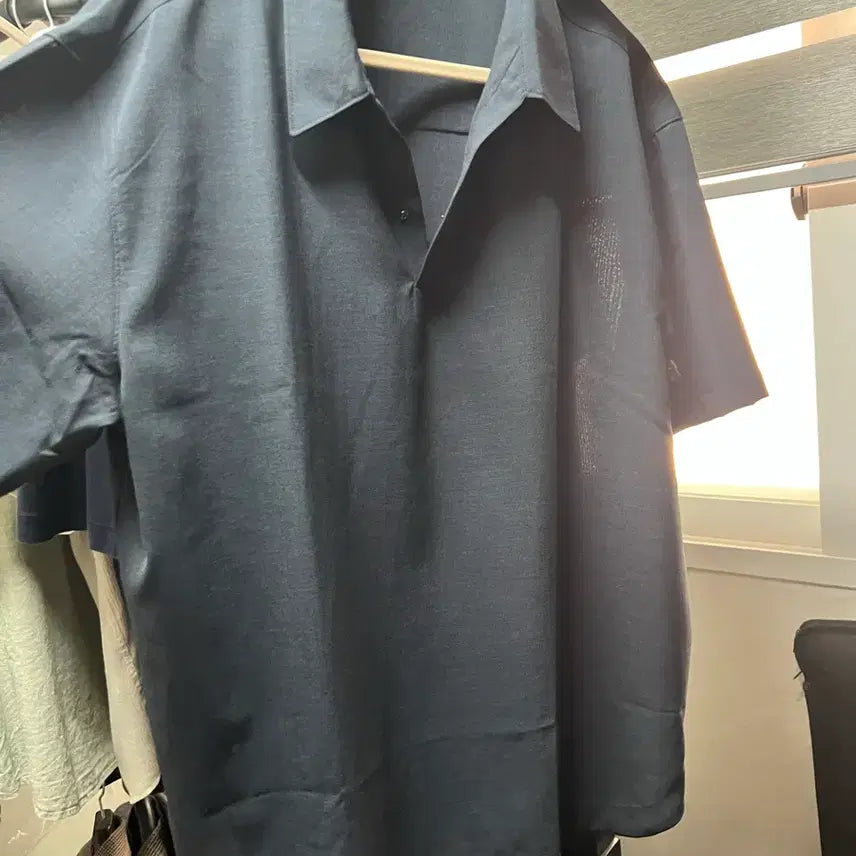 [BUNJANG] Project M One-Button Cool Poly Polo Shirt / ProjectM 원버튼 쿨 폴리 카라티