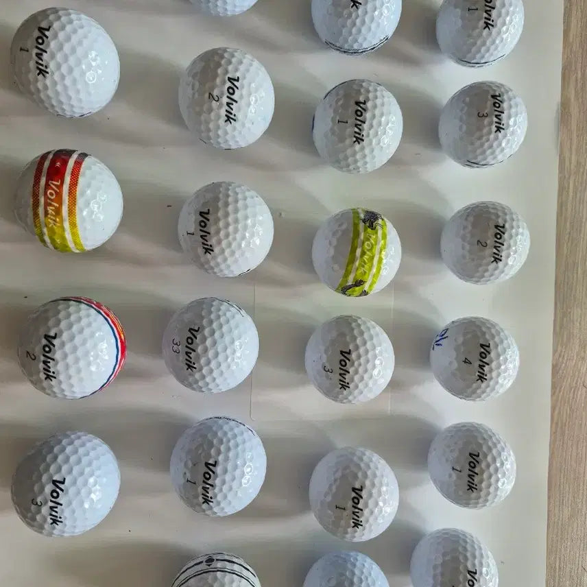 [BUNJANG] Volvik Golf Balls (23 pcs) / 볼빅 골프공 23개 상태깨끗함
