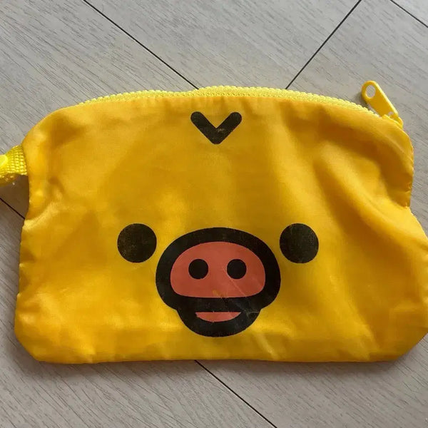 [BUNJANG] Rilakkuma Kiiroitori Multi Case Pouch / 리락쿠마 멀티케이스 키이로토리 파우치