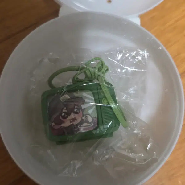 [BUNJANG] Pixelie Retro TV Keychain Dinosaur / 픽셀리 레트로 티비 키링 공룡