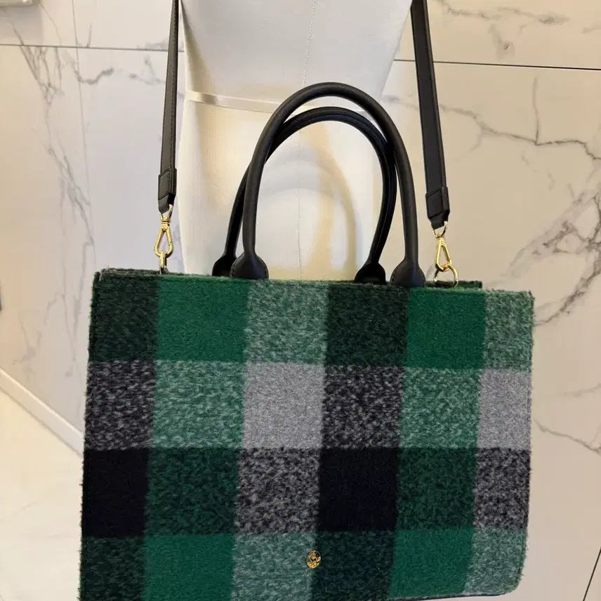 [BUNJANG] Hue Studio Hugenne Big Tote & Cross Bag / 휴스튜디오(휴젠느) 빅 토트앤 크로스백
