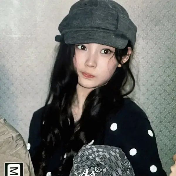 [BUNJANG] Type Service Wool Belted Cap Charcoal / 타입서비스 Wool Belted Cap [Charcoal] 모자