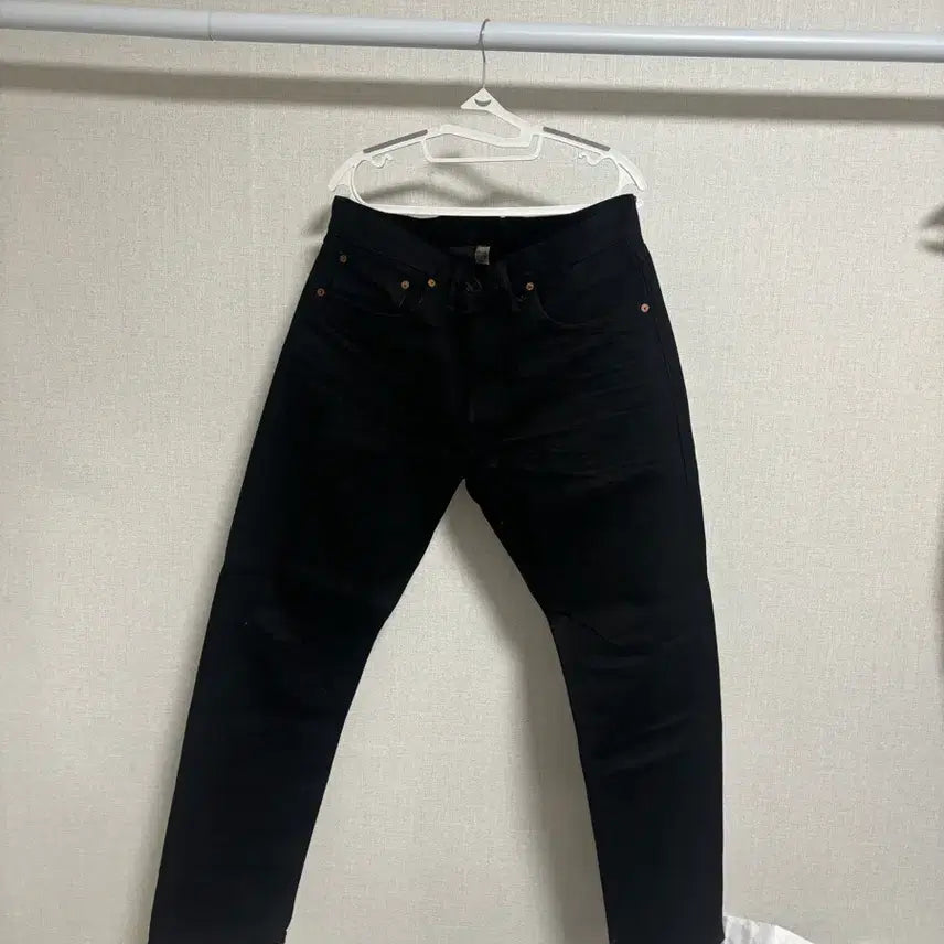 [BUNJANG] RRL Five Pocket Black on Black Slim Fit Jeans / 더블알엘 파이브포켓 블랙온블랙 슬림핏