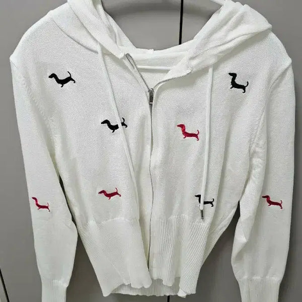 [BUNJANG] Hooded Cardigan White / 후드 가디건 화이트