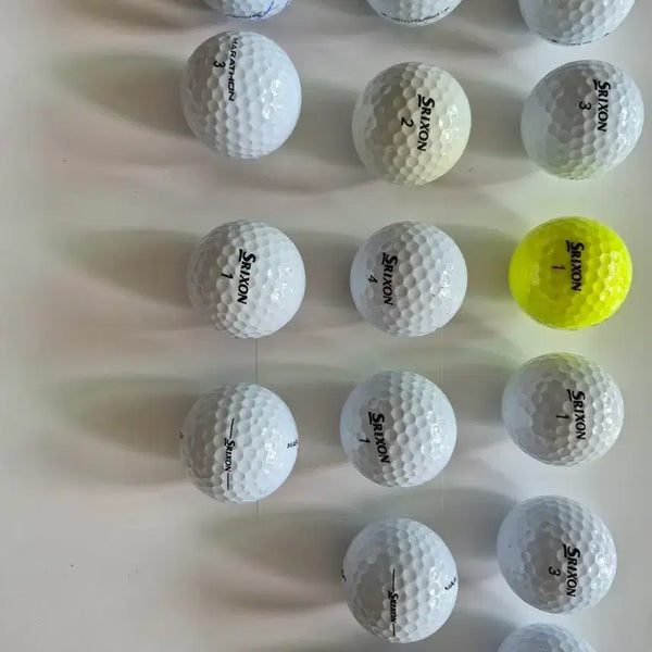 [BUNJANG] Srixon Marathon Golf Balls (16pc, includes 1 Yellow) / 스릭슨 마라톤골프공 16구 (노란색 1개 포함)