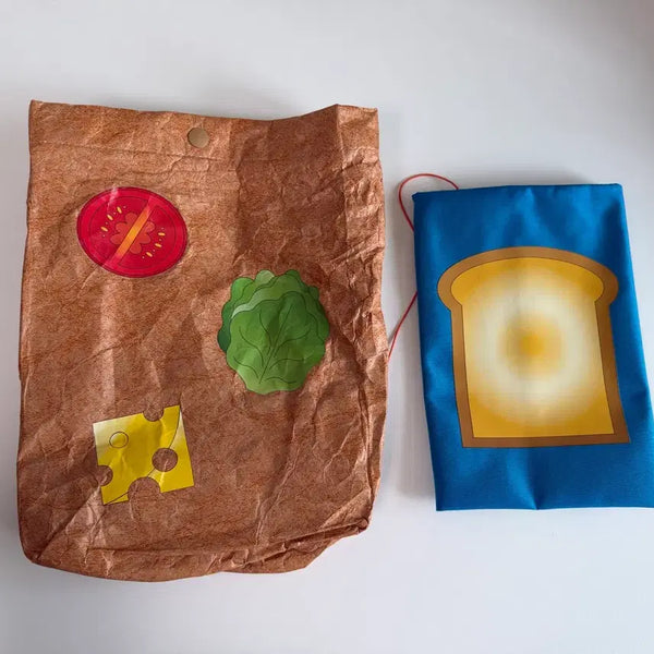 [BUNJANG] Kyobo Book Pouch Sandwich Bread Book Cover Bundle Set / 교보문고 빵봉투 북파우치, 샌드위치 빵 북커버 일괄