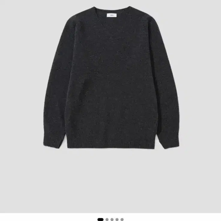 [BUNJANG] My Library V-Neck Knit Charcoal (L) / 마이라이브러리(마라브) V넥 니트 차콜(L)