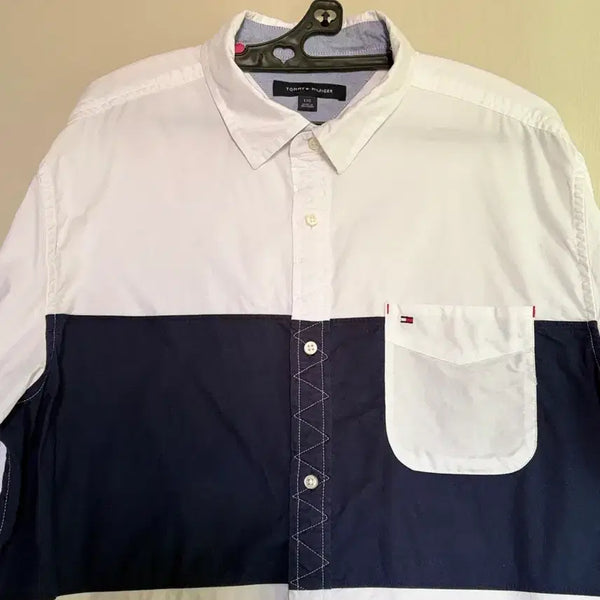 [BUNJANG] Tommy Hilfiger White Shirt / 타미힐피거 화이트 셔츠
