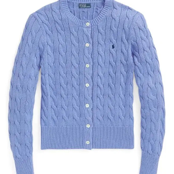[BUNJANG] Polo Women's Cable Knit Cardigan / [새상품] QR인증 가능 폴로 여성용 케이블 가디건