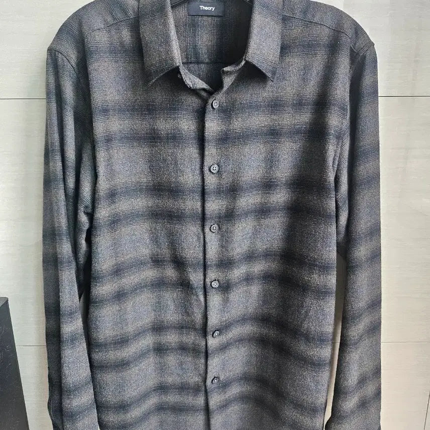 [BUNJANG] Theory Checkered Shirt (New) / 띠어리 체크셔츠(새상품)