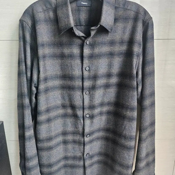 [BUNJANG] Theory Checkered Shirt (New) / 띠어리 체크셔츠(새상품)