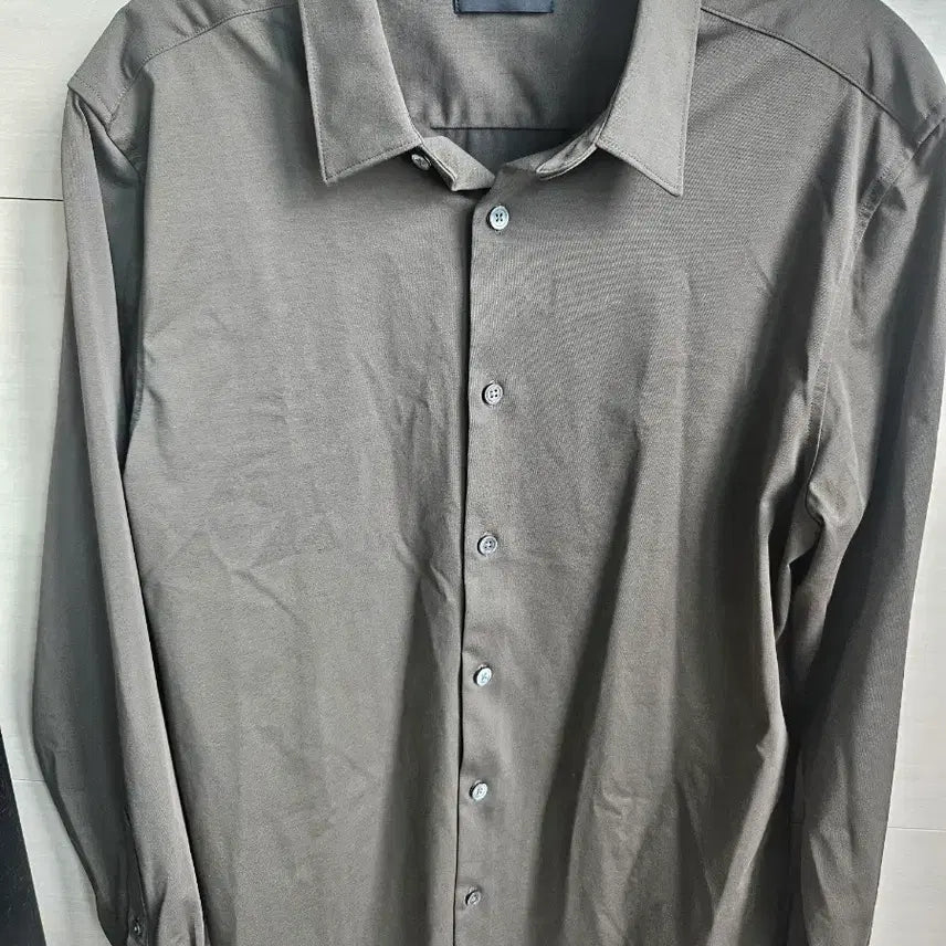 [BUNJANG] Theory Sylvain Shirt - Men's Olive Green / 띠어리 실베인 셔츠