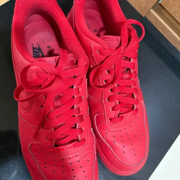 [BUNJANG] Nike Air Force 1 Low Red 265 / 나이키 에어포스 1 로우 레드 265
