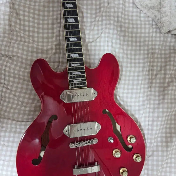 [BUNJANG] Epiphone Casino Hollowbody Electric Guitar Cherry / 에피폰 할로우바디 epiphone casino 17년식 CH
