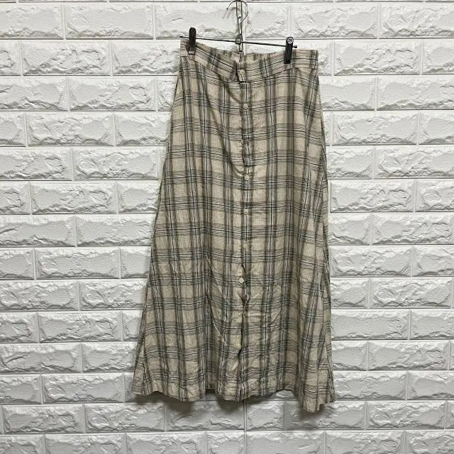 [BUNJANG] Checkered Skirt / 3291) 체크 스커트