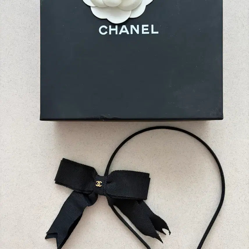[BUNJANG] Chanel Ribbon Hairband / 샤넬 리본 헤어밴드