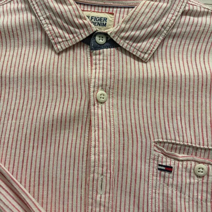 [BUNJANG] Tommy Hilfiger Linen Shirt / 타미힐피거 린넨 셔츠