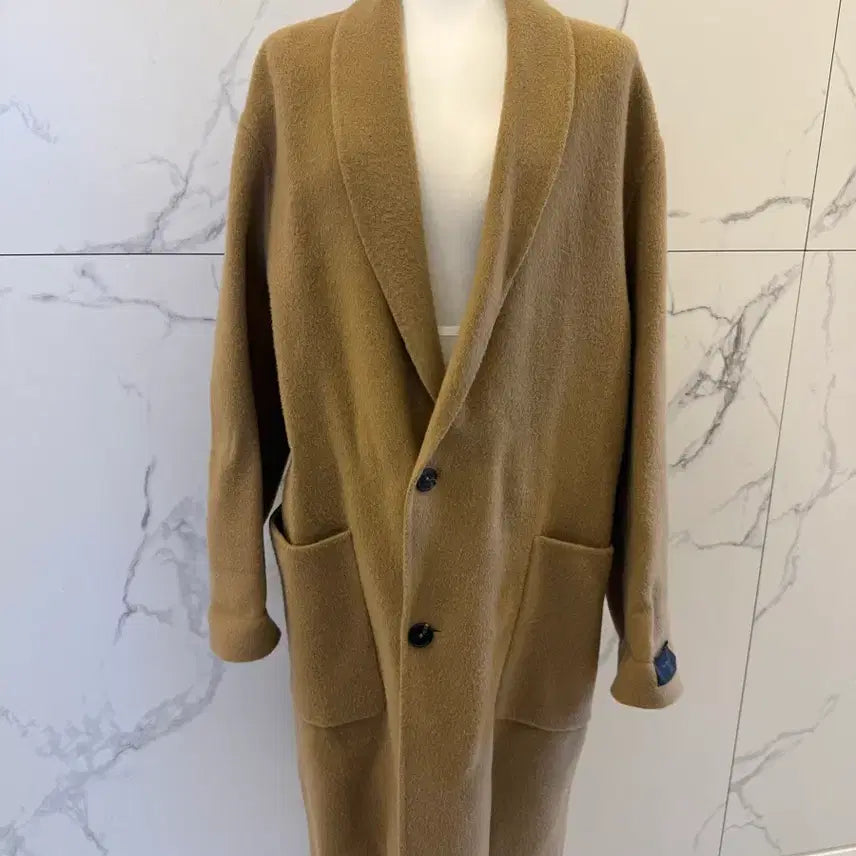 [BUNJANG] Wool Alpaca Blend Coat / 울60 알파카 40코트