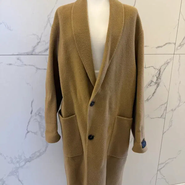 [BUNJANG] Wool Alpaca Blend Coat / 울60 알파카 40코트