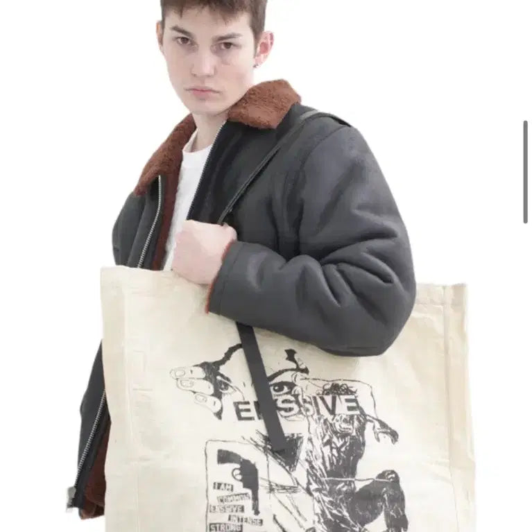 [BUNJANG] Enssive Vintage Crack Bag OS / Enssive 엔시브 빈티지 크랙백 os