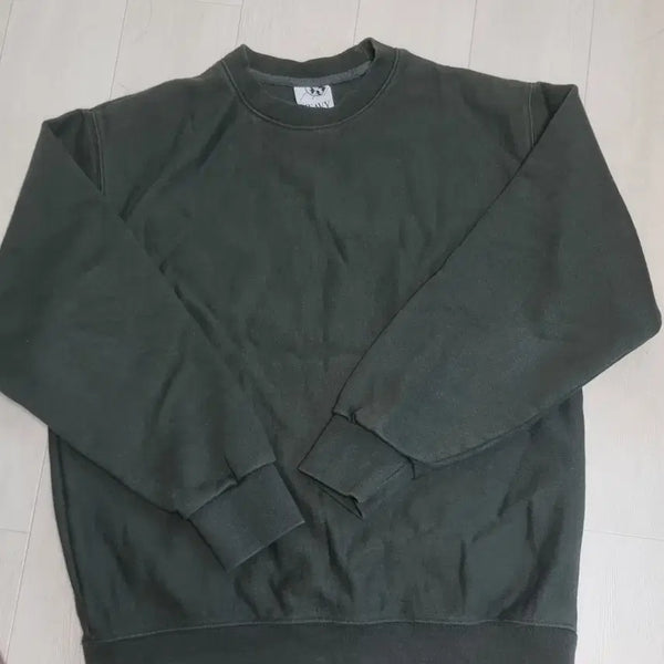 [BUNJANG] PEPL Heavy Sweatshirt Dark Green / HEAVY 맨투맨 다크그린 페플