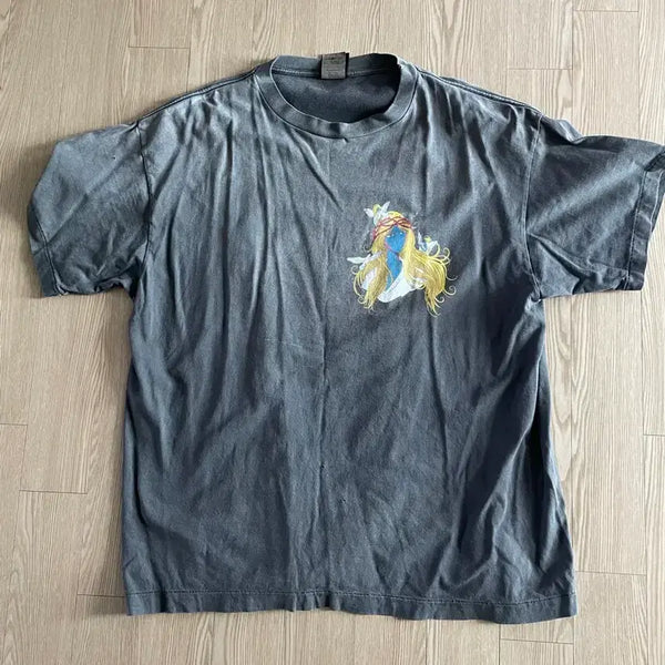 [BUNJANG] Saint Michael Logo T-Shirt XXL / 세인트미카엘 티셔츠 xxl