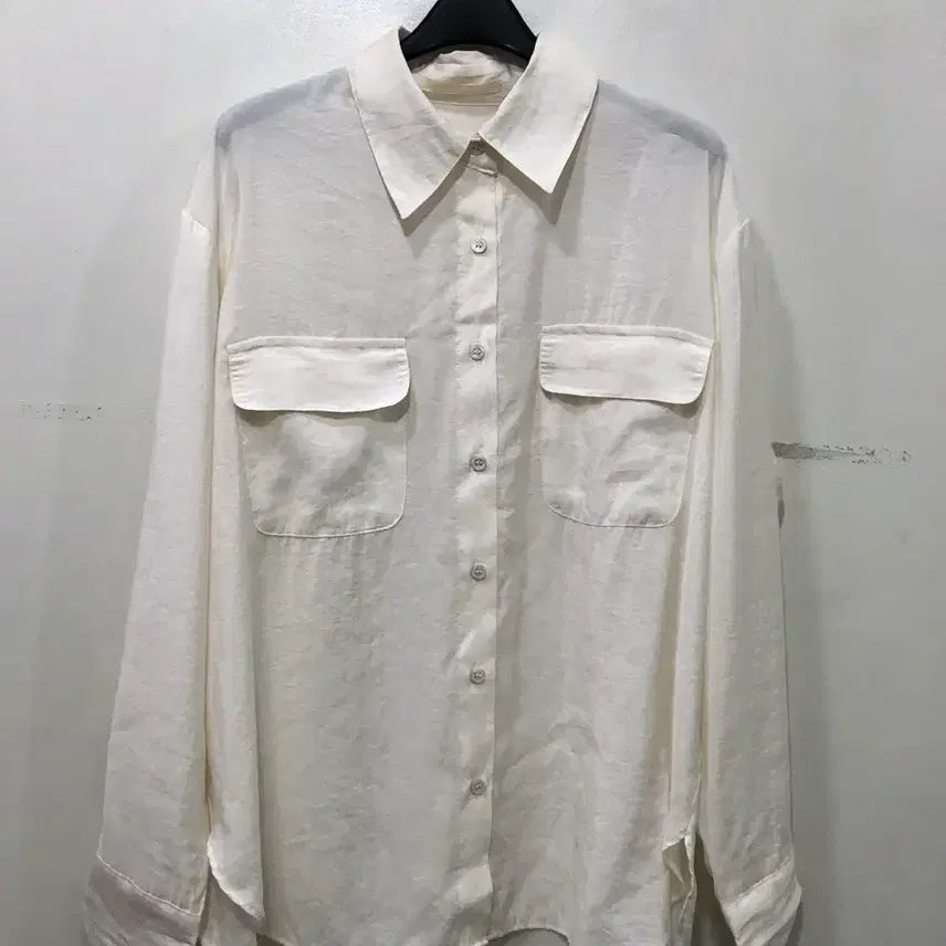 [BUNJANG] Simple Beige Cream Shirt / SIMPLE BEIGE 크림색 셔츠