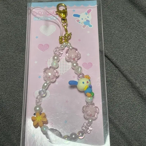 [BUNJANG] Usahana Birthday Series Beaded Strap / 우사하나 생일시리즈 비즈 스트랩