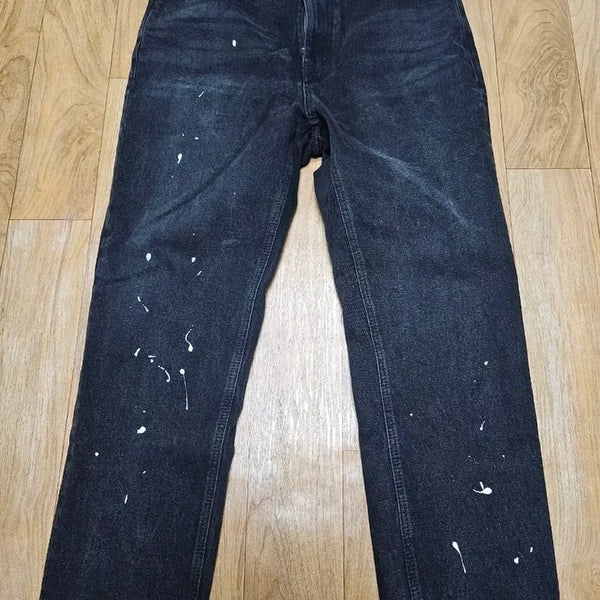 [BUNJANG] Drawfit Painting Denim Pants / 드로우핏 페인팅 데님 팬츠