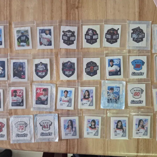 [BUNJANG] Lotte Giants Ddibusil, Photocard / 롯데자이언츠 띠부실, 포토카드