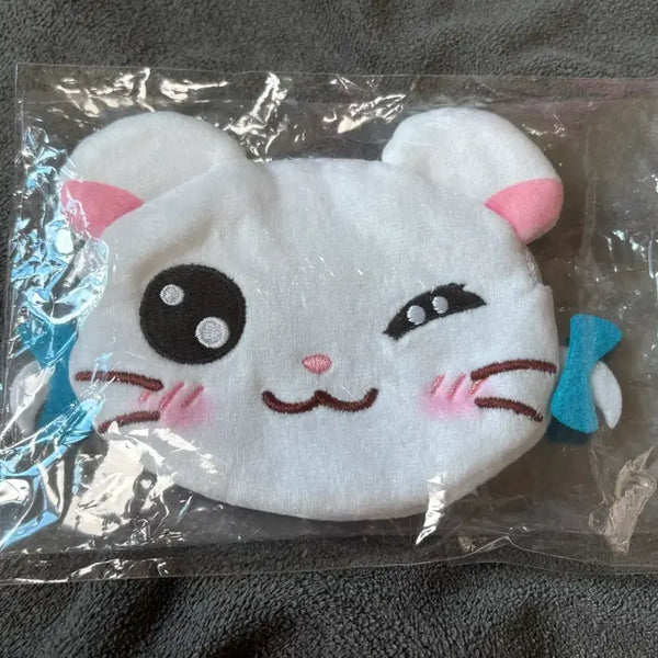 [BUNJANG] Hamtaru Ribbon Pouch / 햄토리 리본 파우치