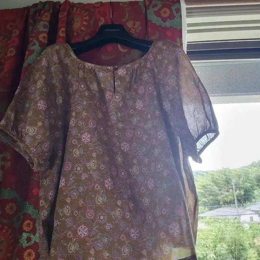 [BUNJANG] Floral Pattern Blouse / 제평블라우스