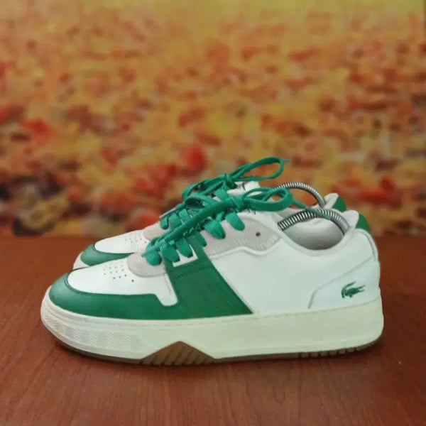 [BUNJANG] Lacoste White Green Sneakers (240-245) / 라코스테 화이트 그린 스니커즈 240-245