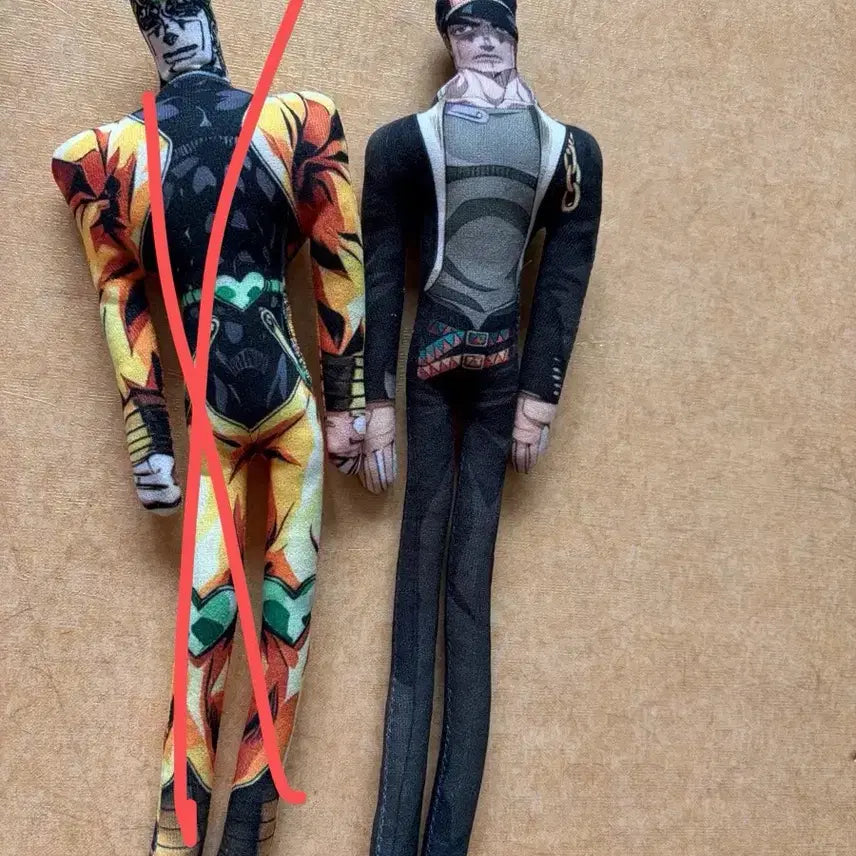 [BUNJANG] JoJo's Bizarre Adventure Kujo Jotaro Wired Plush Doll / 죠죠 쿠죠 죠타로 철사 누이인형