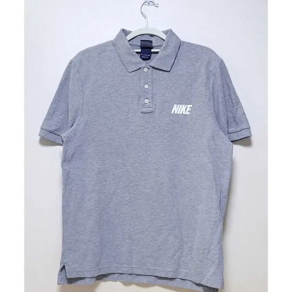 [BUNJANG] Nike Gray Short Sleeve Polo Shirt (Size 110/2XL) / 나이키 그레이 반팔카라티 (사이즈 110/2XL)