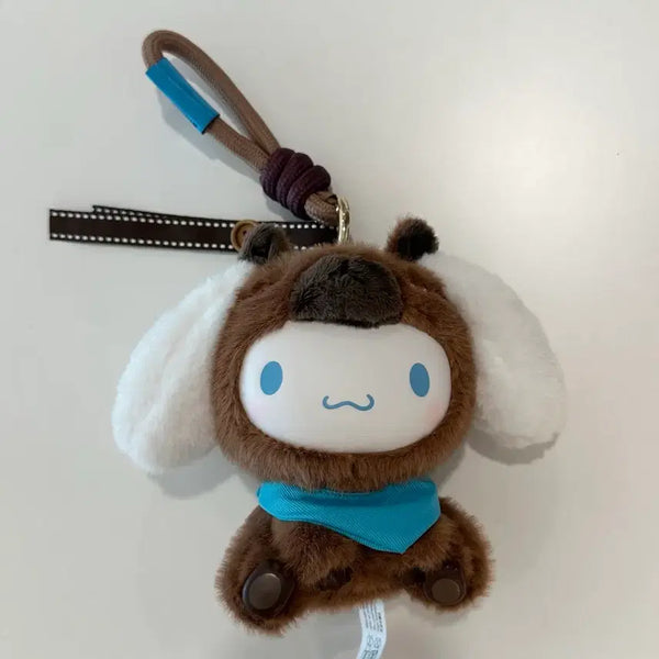 [BUNJANG] Miniso Sanrio Cinnamoroll Capybara Keyring / 미니소 카피바라 시리즈 산리오 키링 (시나모롤)