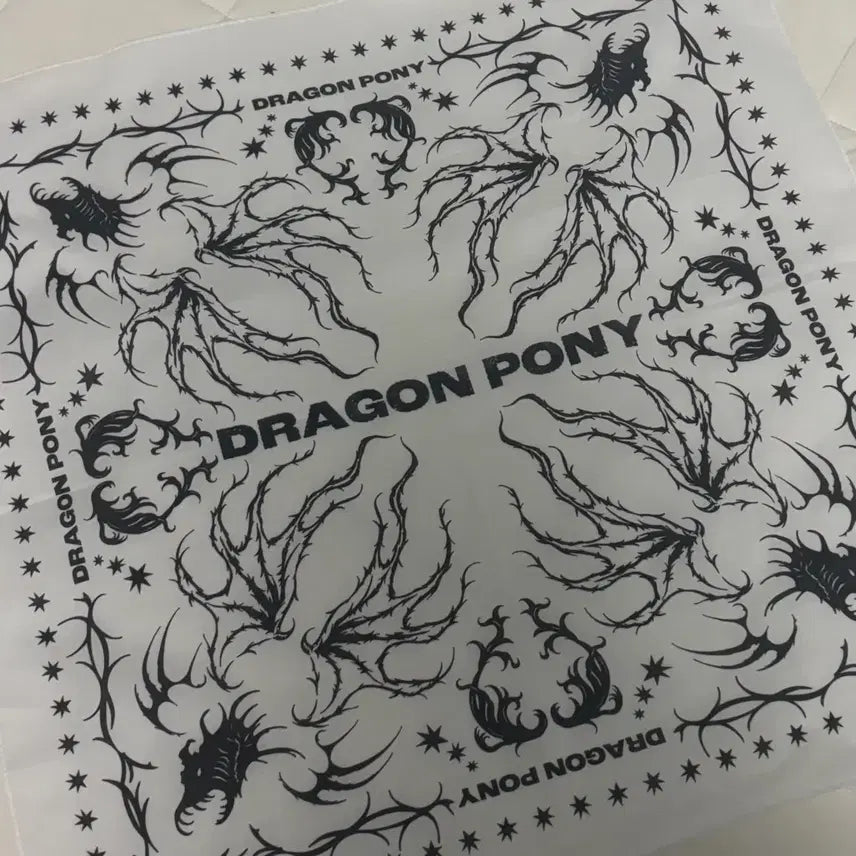 [BUNJANG] Dragon Pony Bandana / 드래곤포니 반다나
