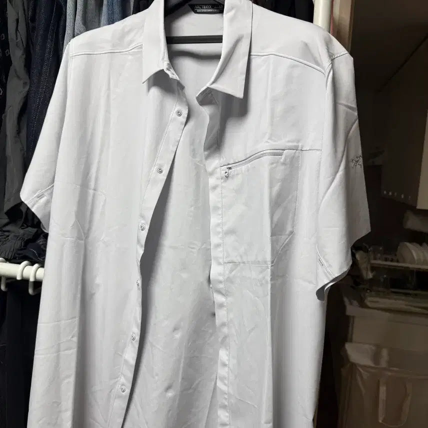 [BUNJANG] Arc'teryx Skyline Half Shirt Solitude Grey / 아크테릭스 스카이라인 하프 셔츠 솔리튜드 그레이