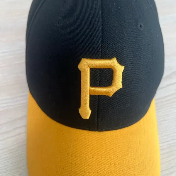 [BUNJANG] MLB Pittsburgh Pirates Yellow Accent Baseball Cap / MLB 피츠버그 파이리츠 옐로  볼캡 사이즈 확인 해주세요