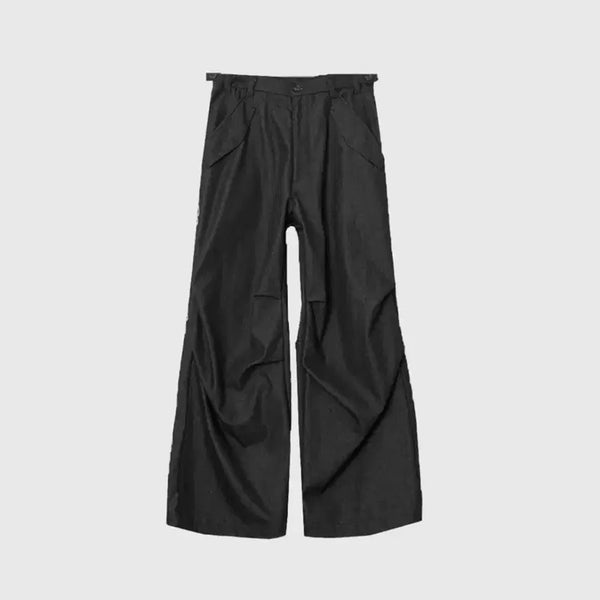 [BUNJANG] 999Humanity Para Easy Pants Black Denim / 999휴머니티 파라 이지 팬츠 BK데님 색상
