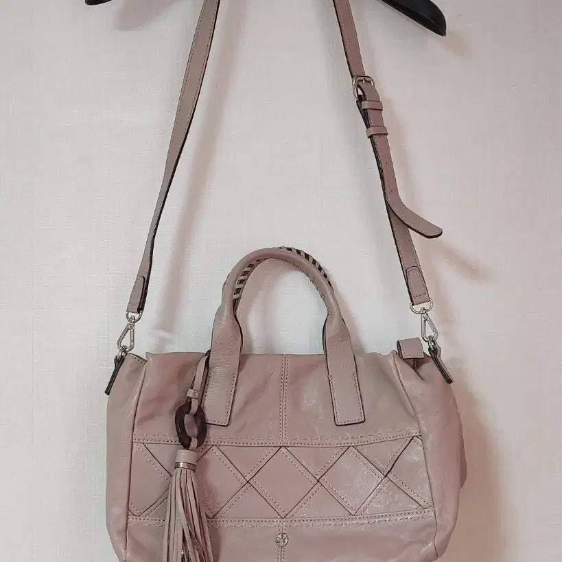 [BUNJANG] Anne Klein Leather Tote Shoulder Bag / 앤클라인 가죽 가방 토트백 숄더백