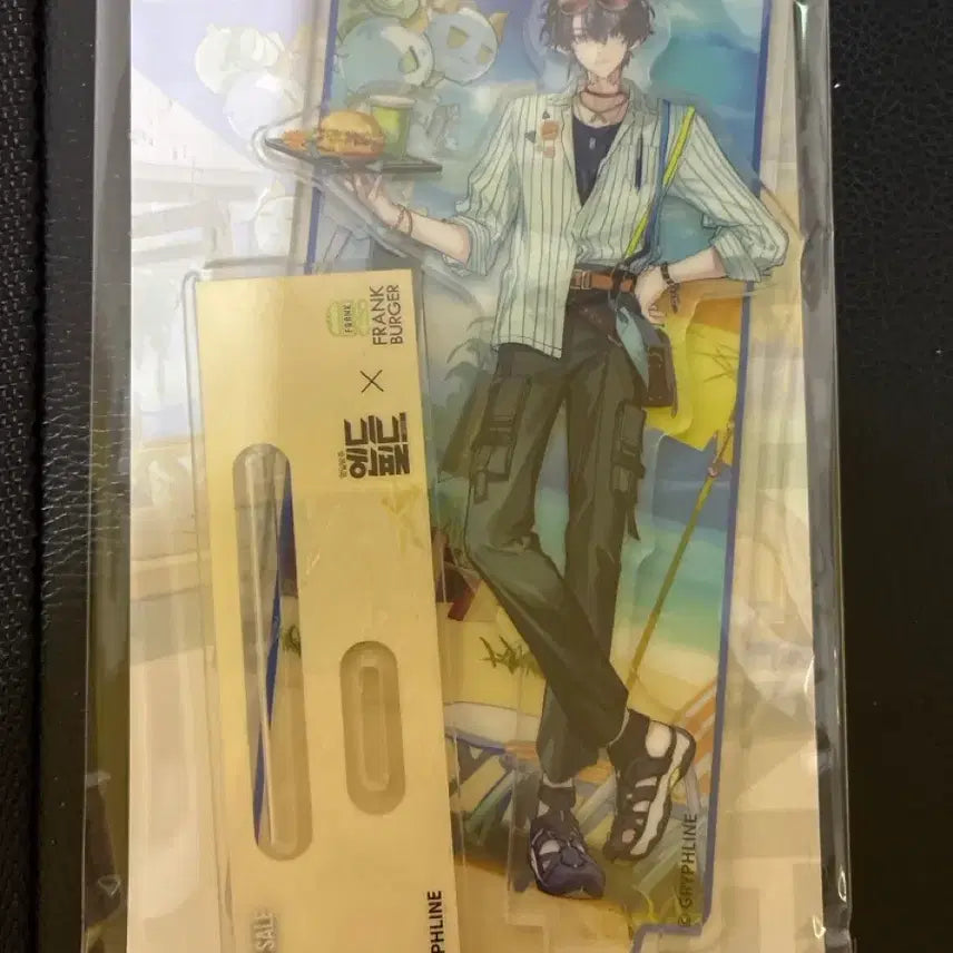 [BUNJANG] Kamui Frank Burger Collaboration Acrylic Stand / 엔드필드 카뮤 프랭크버거 콜라보 아크릴스탠드