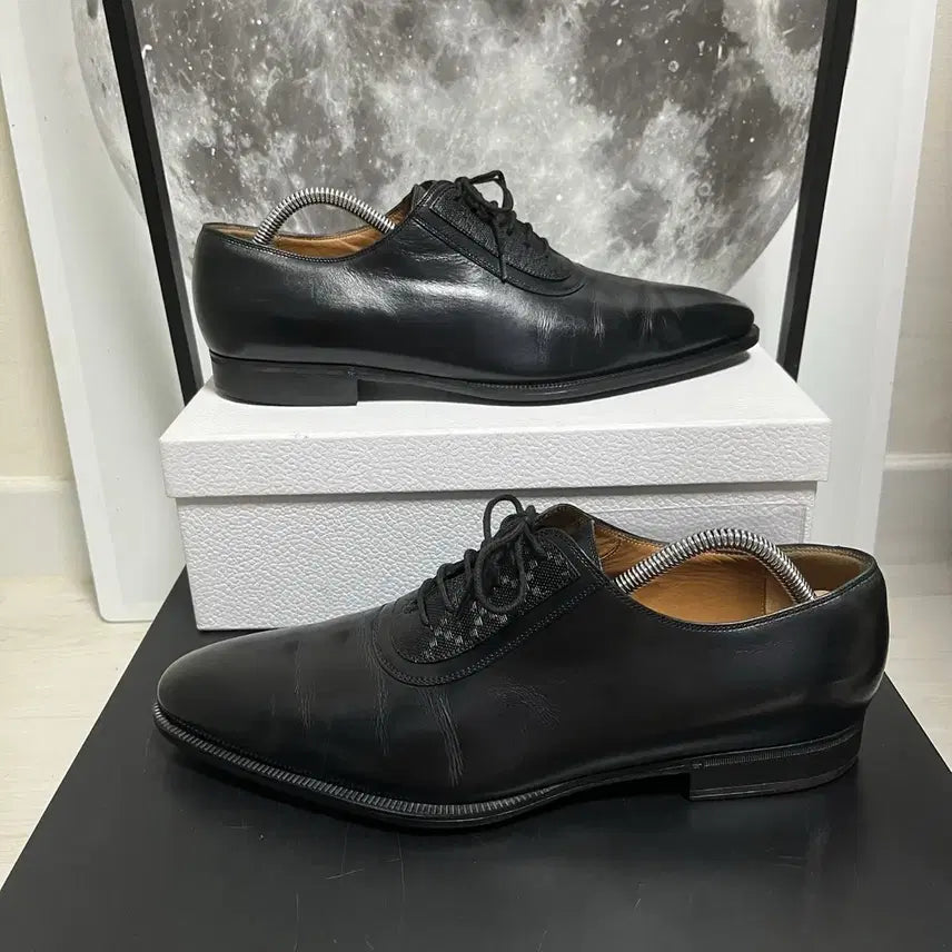 [BUNJANG] Gucci Diamond Leather Dress Shoes / 정품 9) 구찌 다이아몬드 레더 드레스 슈즈 구두 남성화