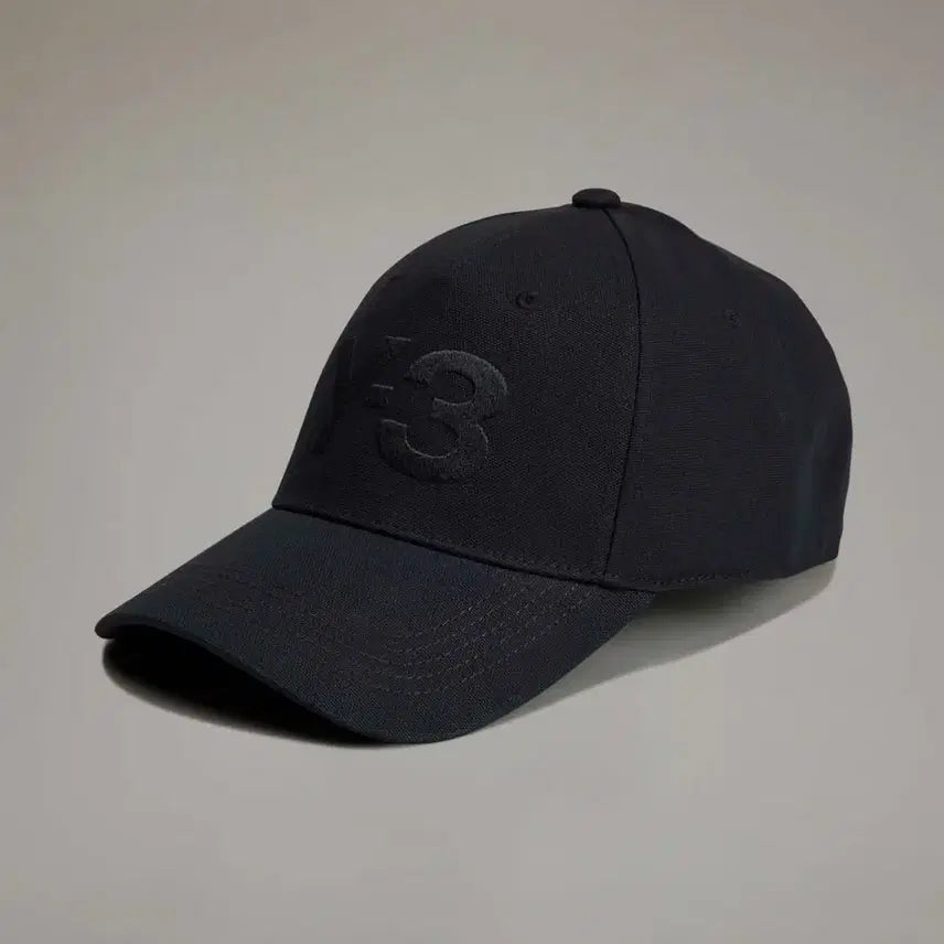 [BUNJANG] Y-3 Black Cotton Logo Cap / Y-3 와이쓰이 볼캡(남성 사이즈)