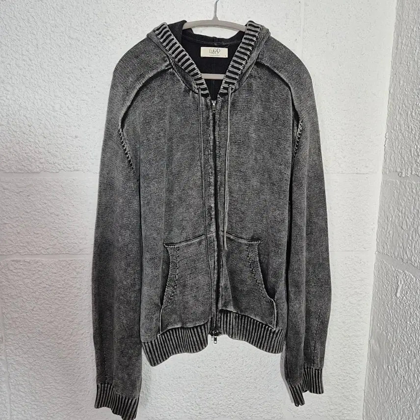 [BUNJANG]  Elwood Gray Hoodie Zip-Up / 엘무드 후드집업 그레이