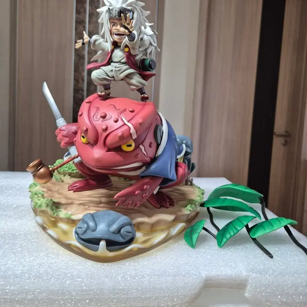 [BUNJANG] Naruto Jiraiya & Gamabunta Resin Statue / 나루토 지라이야 가마분타 레진 피규어