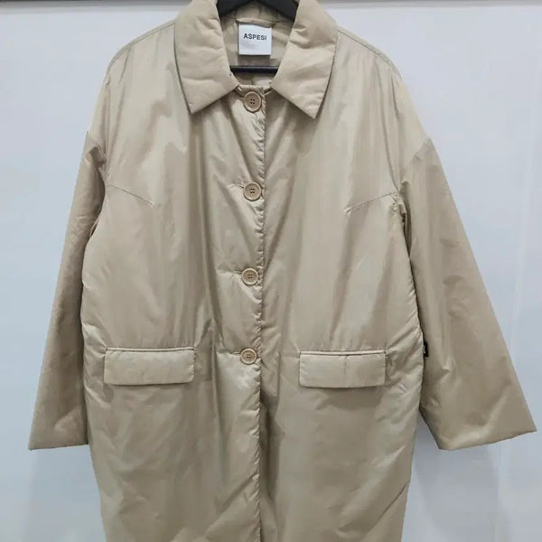[BUNJANG] Aspesi Tina Nylon Padded Coat / 아스페시 티나 나일론 패딩 코트