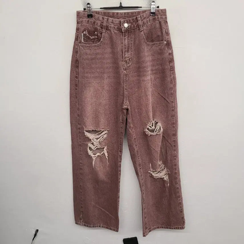 [BUNJANG] 27 inch Color Washed Denim Pants Jeans / [27 inch] 컬러진 워싱 데님 팬츠 청바지