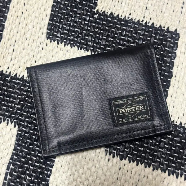 [BUNJANG] Porter Freestyle Pass Case Black / Porter 포터 프리스타일 패스 케이스 블랙